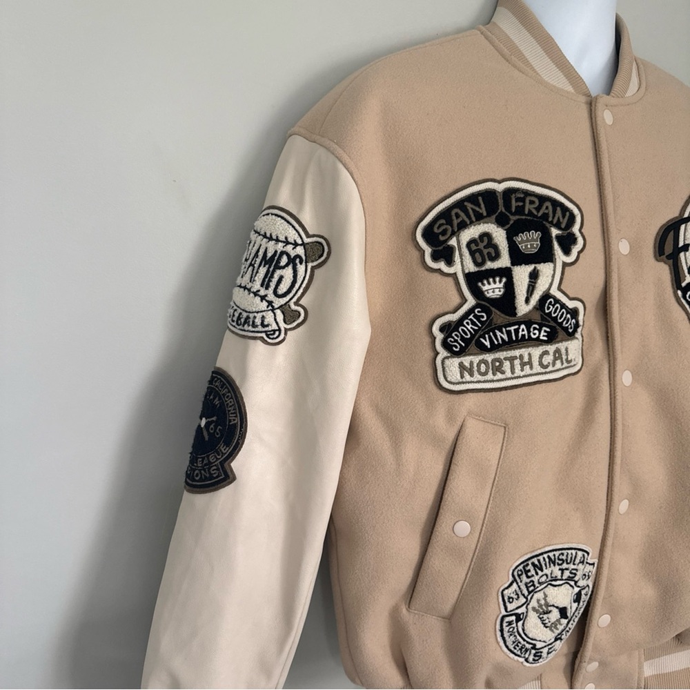 H&M San Francisco Mens Varsity Jacket - Medium - Picture 2 of 7